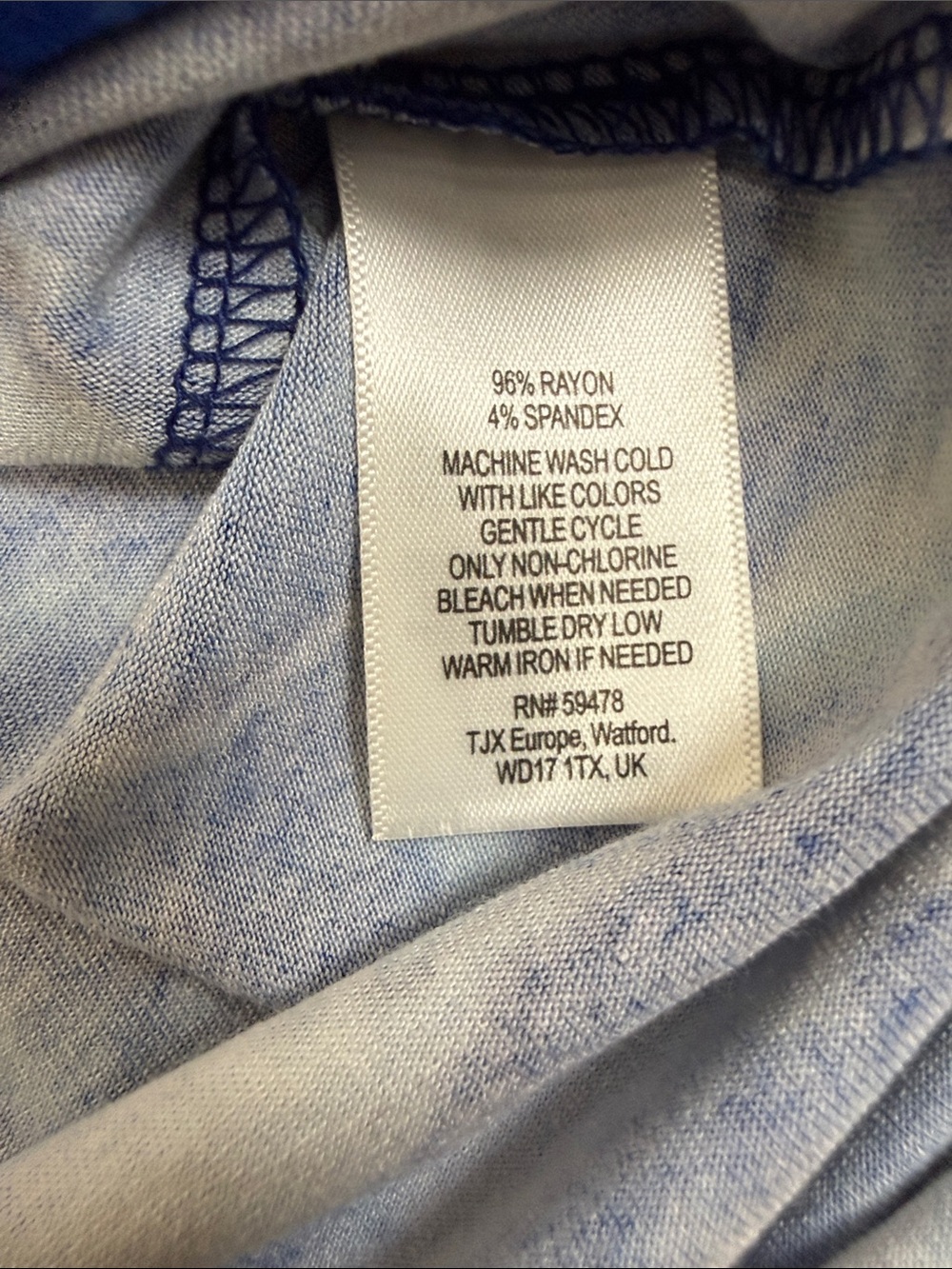 Cynthia Rowley Fold Over Blue and White Wave-Print Maxi Skirt Sz L (B5) - Picture 8 of 9
